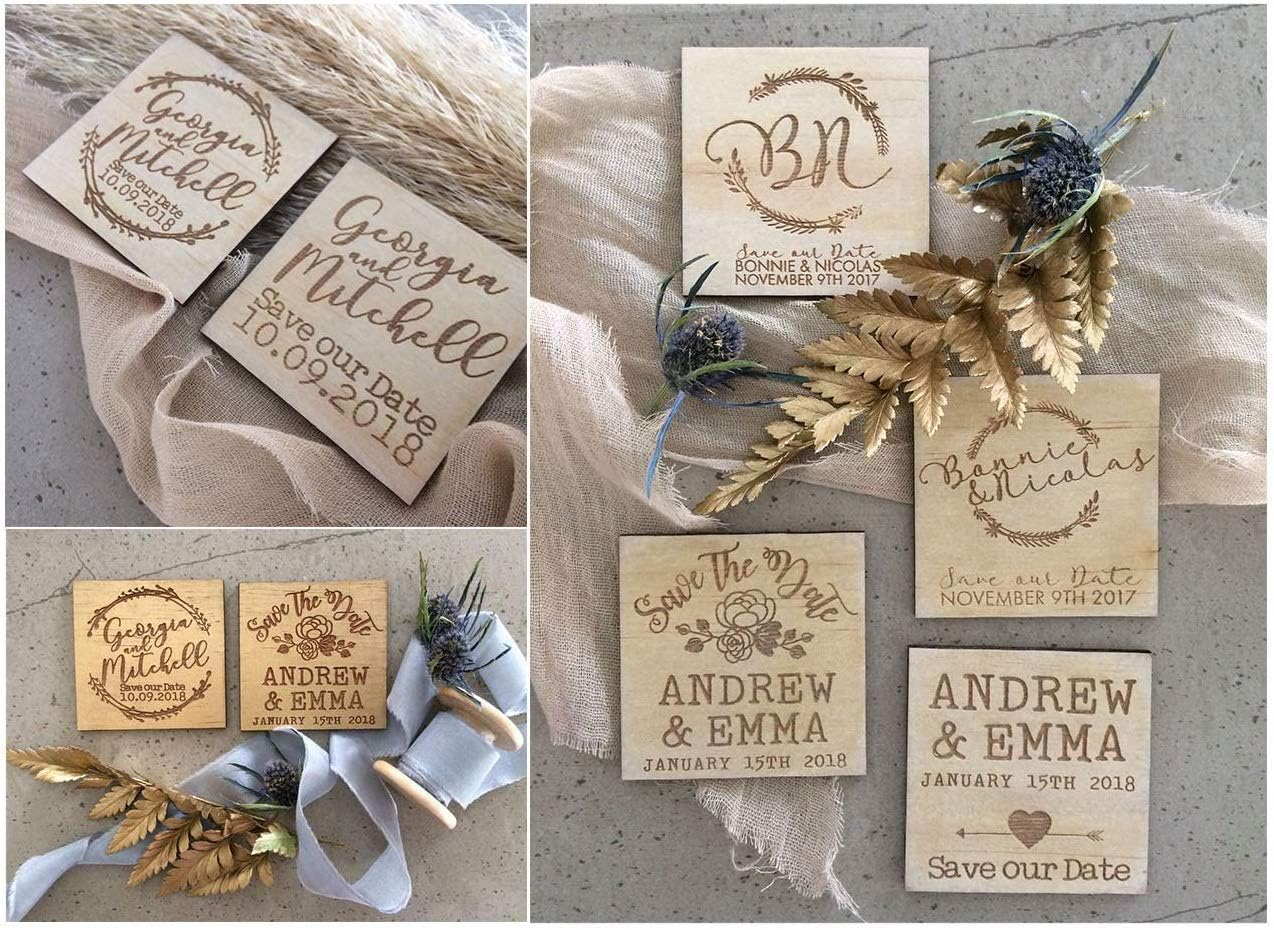 Unfinished Wood Pieces 50 Pcs 4X4 Inch Wooden Cutout Tiles Blank Wood Slices Wooden Squares for DIY Crafts Home Decoration Painting Staining Unfinished Wood Cup Coasters image number 3