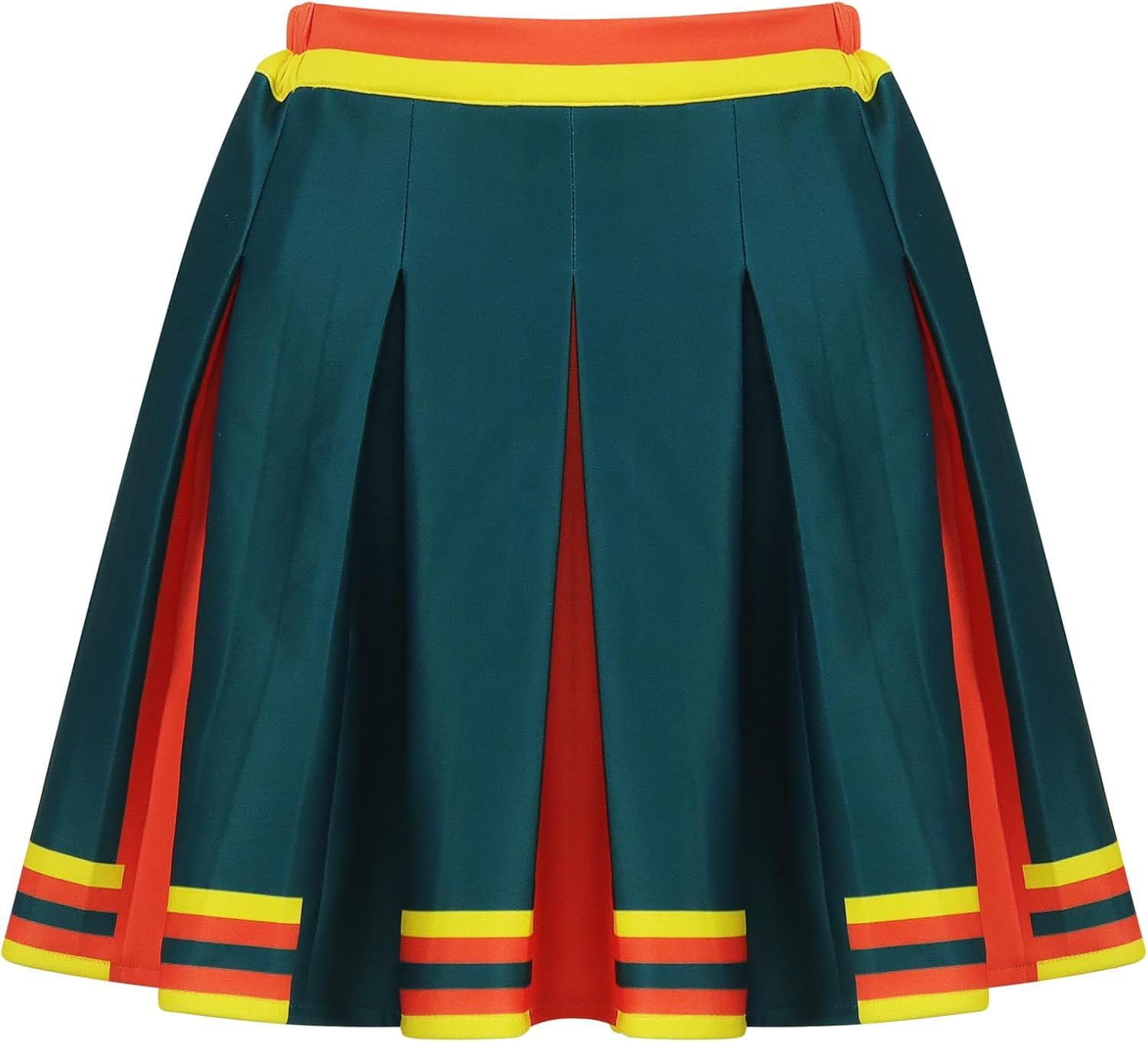 Cheerleader Costume for Women Crop Top Skirt Set Clovers Cheerleading Costume Halloween Cosplay Outfits Uniform image number 3
