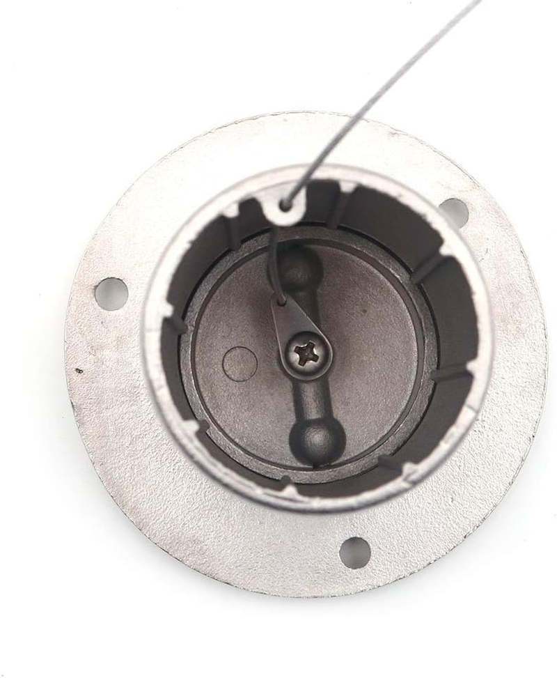 NUZAMAS 1.5" Lockable Stainless Steel Fuel Deck Filler 316 Stainless Steel with Key Cap Boat Yacht Accessories image number 6