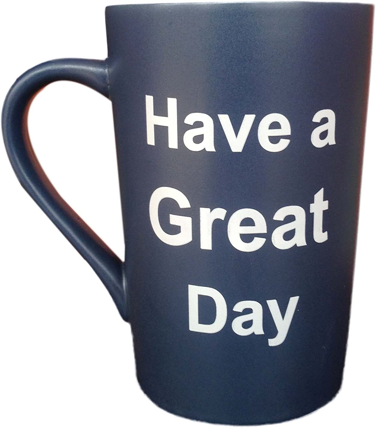Funny Gifts Ceramic Coffee Mug Have a Great Day Funny Porcelain Cup Dark Blue Christmas, Best Father'S Day and Mother'S Day Gag Gift, 12Oz image number 1