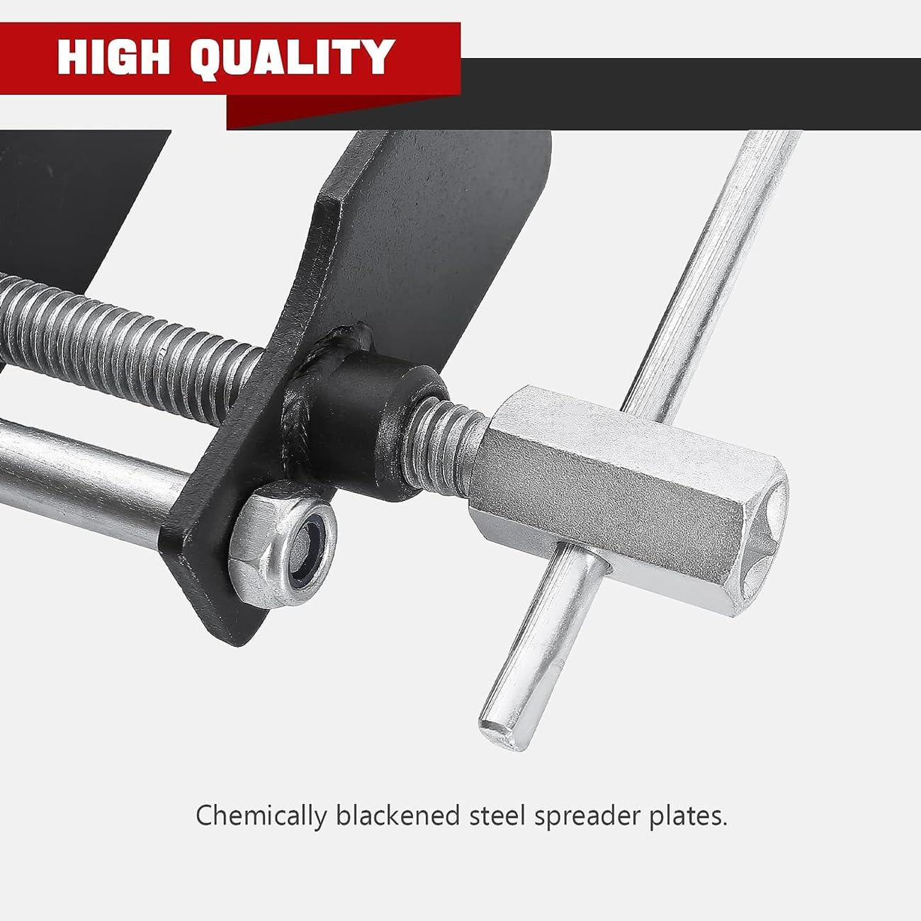 Disc Brake Pad Installation Spreader Caliper Piston Press Steel Spreader Kit Brake Pad Spreader Tool Caliper Piston Tool Brake Caliper Press Tool image number 3