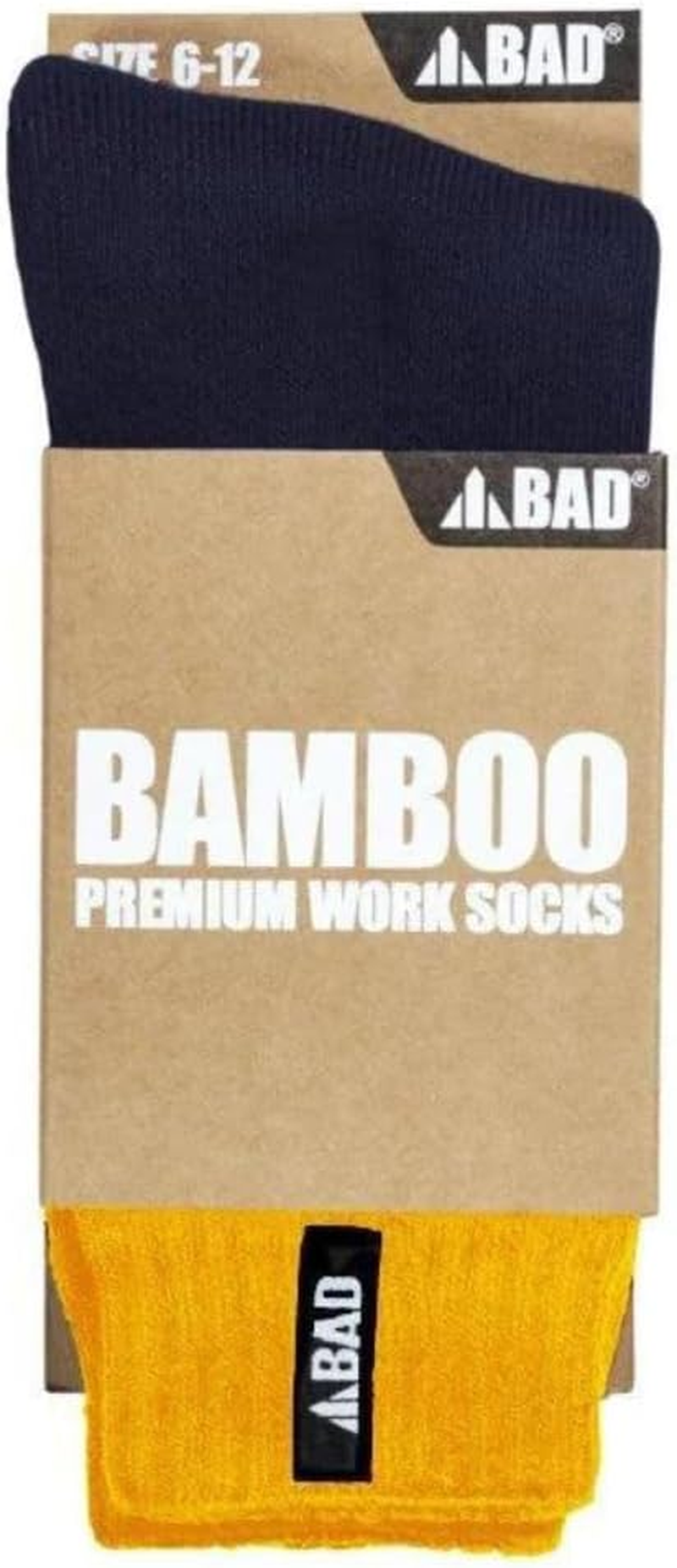 Bad Workwear Women'S Bamboo Work Socks - 1 Pair
