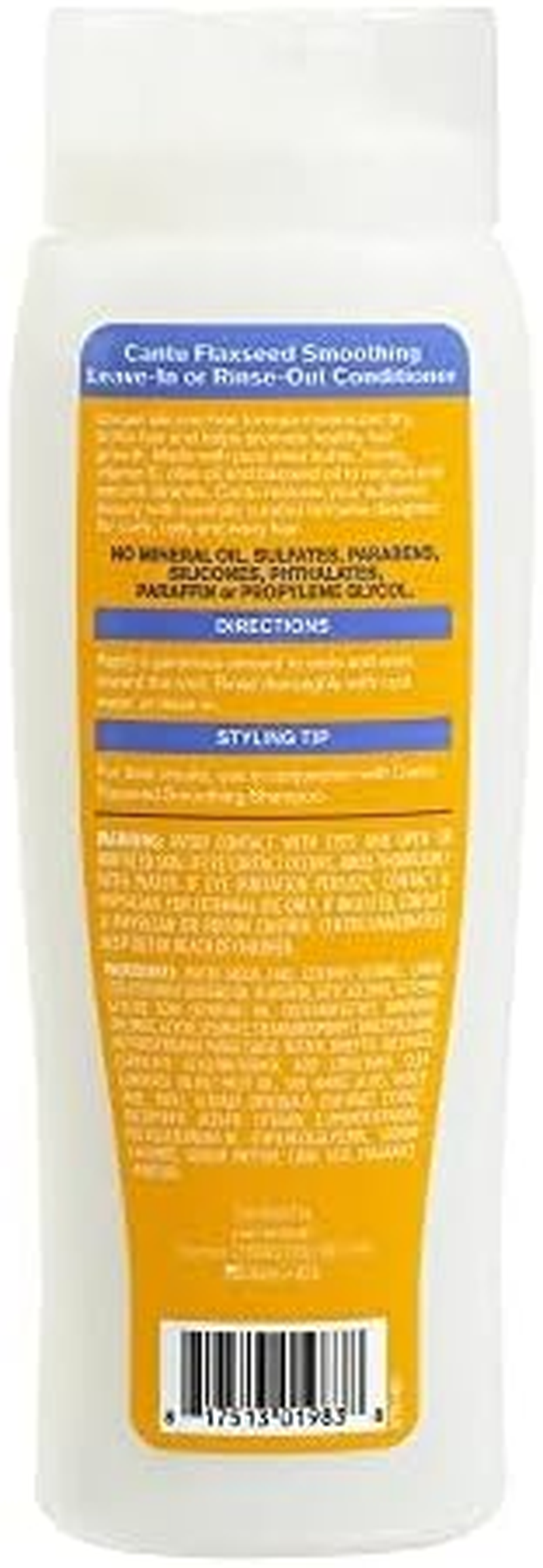 Cantu Flaxseed Smoothing Conditioner 400 Ml image number 3