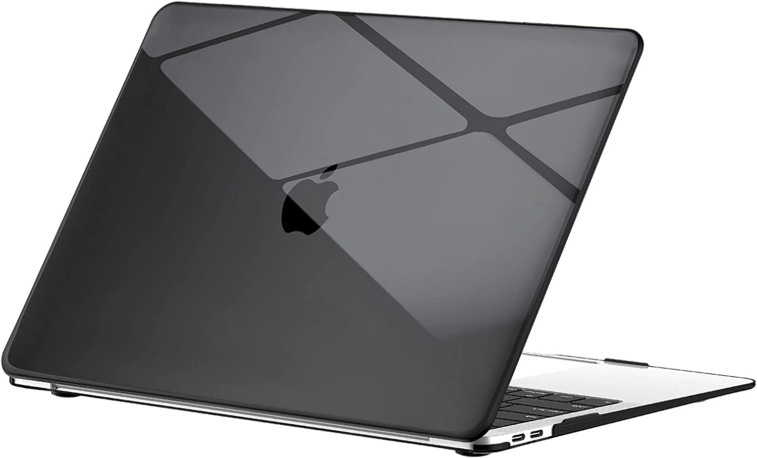 Gahwa Case Compatible with Macbook New Air 13 Inch 2020/2019/2018 (Model: A1932/A2179/A2337), Ultra Thin Protective Plastic Hard Case, Easy to Wipe, Smooth Case Cover - Black image number 5