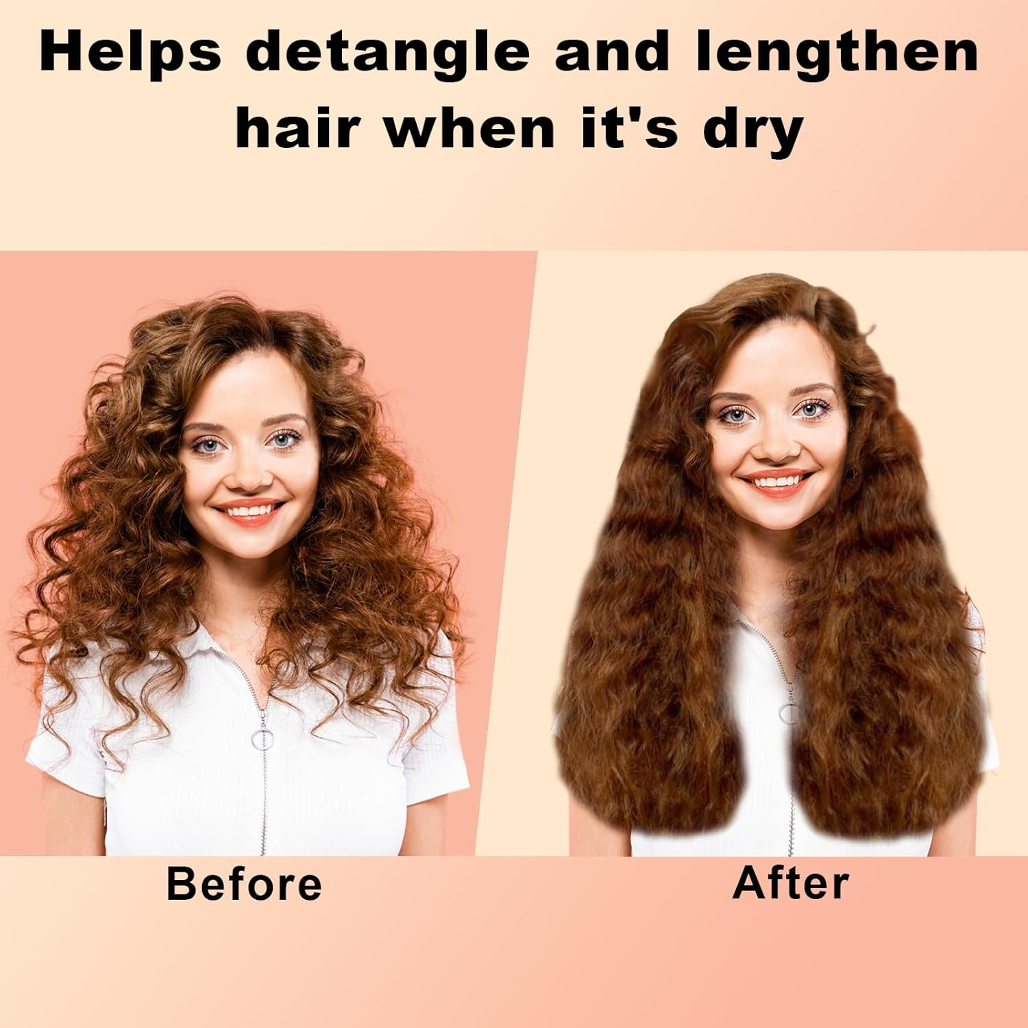 Wide-Tooth Comb Attachments for Dyson Airwrap Hs01/05,Pre-Styling Dryer Brush for Curly Coily Hair, Replacement Part for NO.971894-03 image number 6