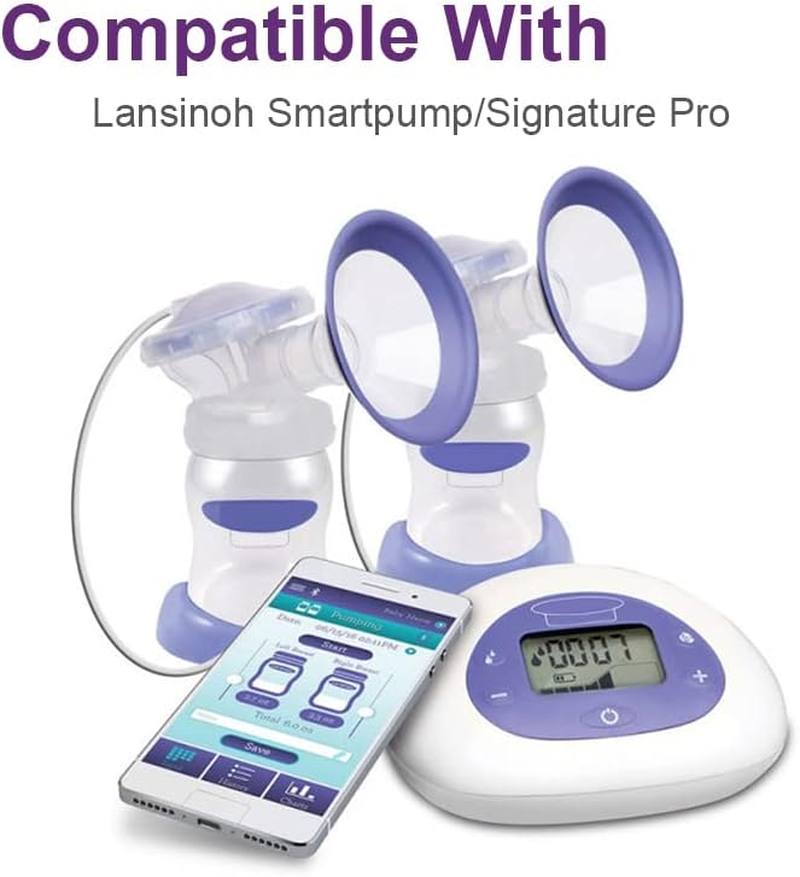 Maymom Tubing Compatible with Lansinoh Breastpump Not Original Lansinoh Pump Parts Replace Lansinoh Tubing. Work with Lansinoh Signature Pro,Lansinoh Smartpump image number 4