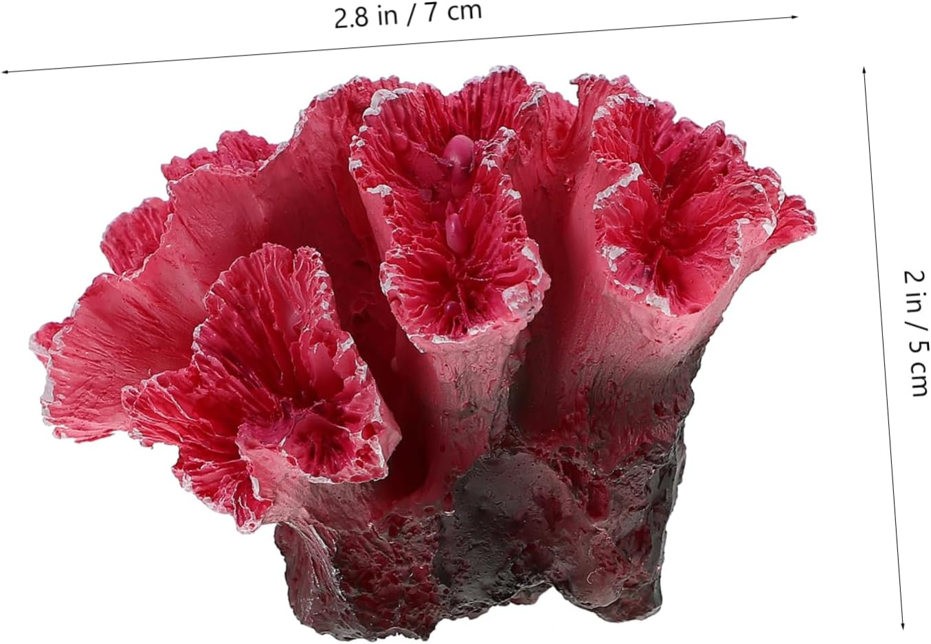 Generic Artificial Coral Decor for Fish Tanks - Realistic Aquarium Decorations - Fake Coral Reefs for Saltwater and Freshwater Tanks - Artificial Aquarium Plants and Accessories - Fish Tank image number 1