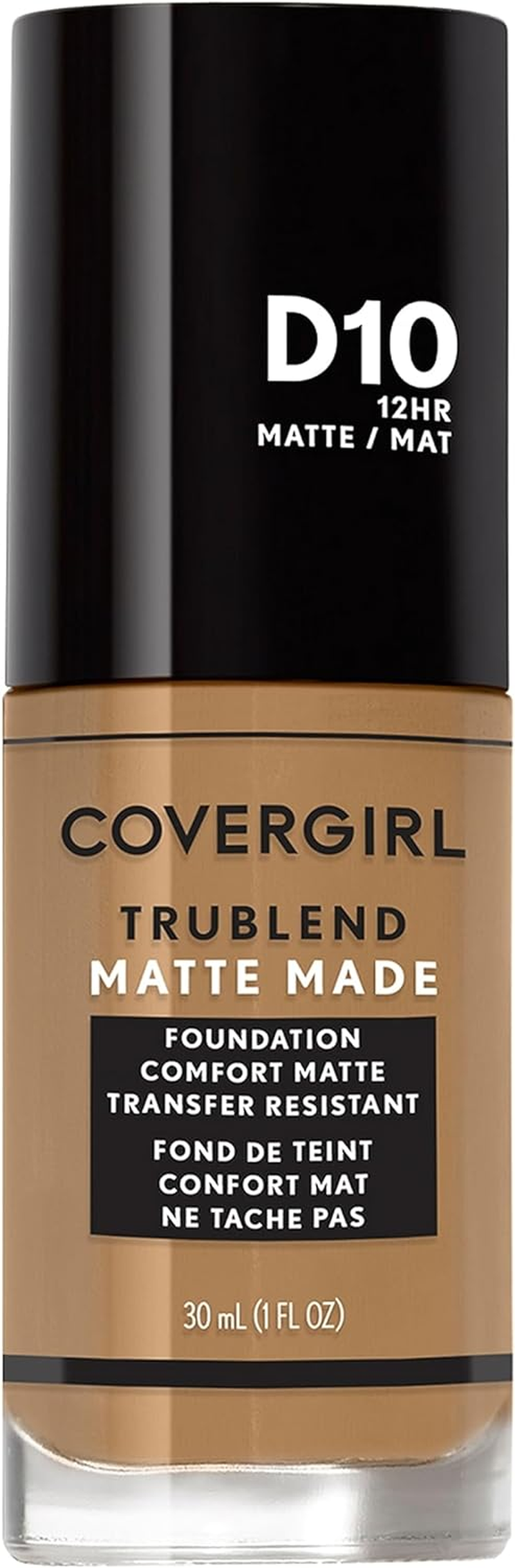 Covergirl Trublend Matte Made Liquid Foundation - M70 Sand Beige for Women 1 Oz Foundation
