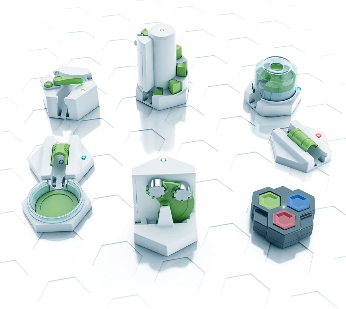 Gravitrax Power Extension Interaction for Kids Age 8+ &ndash; STEM Marble Run Accessory Set with Motorized Elements for Advanced Gravity Track Fun