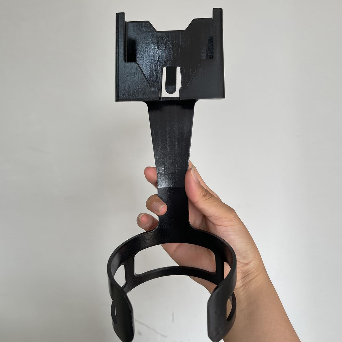 AIMALL Adjustable Car Cup Phone Holder - Universal 360 Degree Rotating Cell Phone Mount, 3.74 X 9.84 Inches, Black image number 1