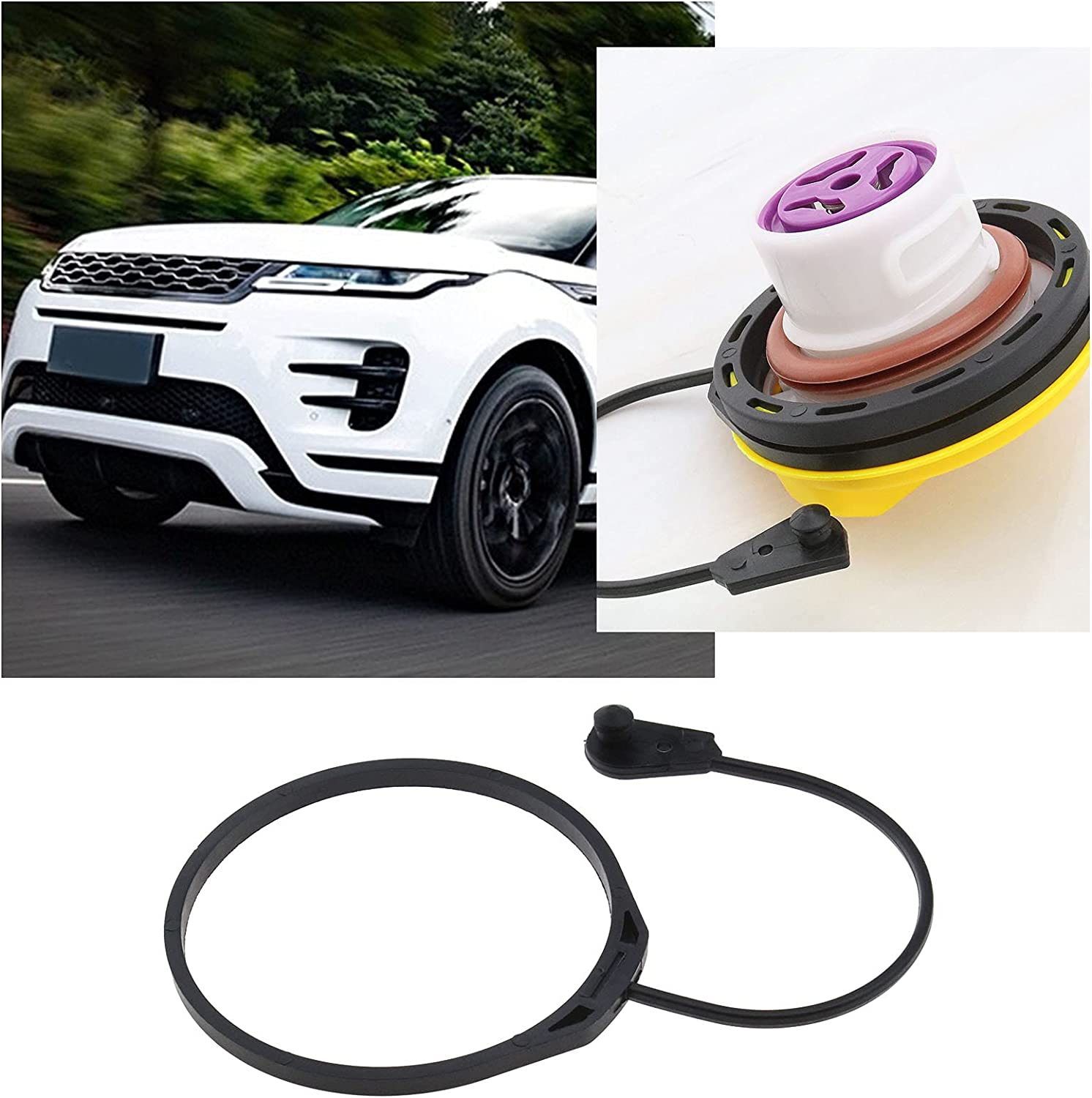 Emsea Fuel Cap Line LR053665 Compatible with Land Rover Discovery 3/4 Freelander 2 image number 1