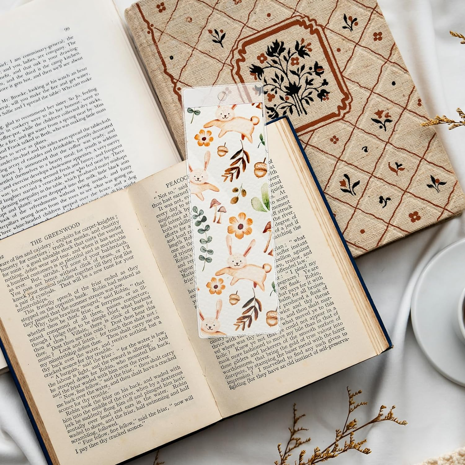 Sliverdew 50 Pcs Plastic Bookmark Cover Holder 7.17 X 2.36 Inch Clear Photobooth Sleeves Vinyl Book Marker Covers Blank Photobooth Frames for Photo Strips Bookmarks image number 5