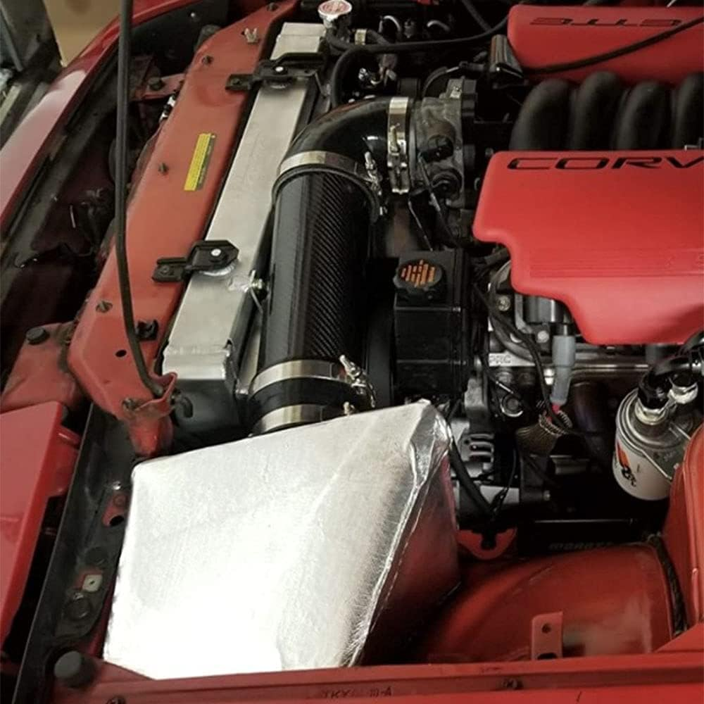 12'' X 48''Aluminized Heat Shield Mat Thermal Barrier Adhesive Backed Heat Blanket, Fiberglass Insulation Reflective Material High Temp Protection image number 5