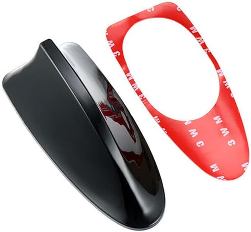 AIMALL Universal Car Roof Radio AM/FM Signal Shark Fin Aerial Antenna, Stylish Roof Mount, Easy Installation, Compatible with Most Vehicles, Durable ABS Material image number 5