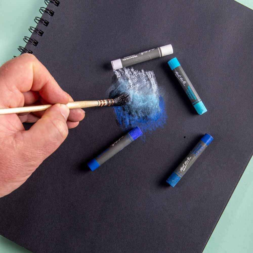 Mont Marte Watersoluble Oil Pastels in Tin Box 24-Pieces Set image number 5