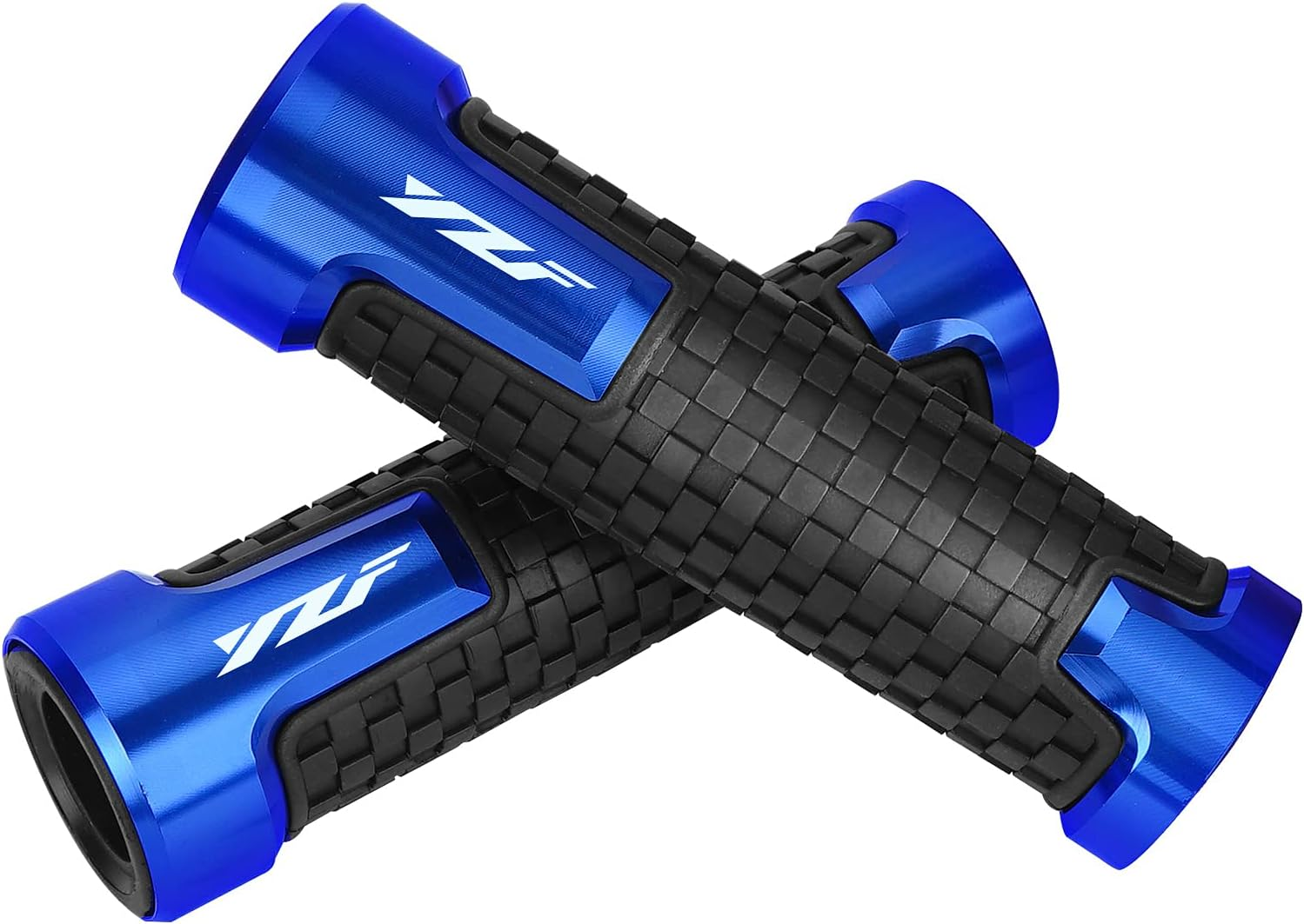 Motorcycle Grips 7/8" 22Mm Universal Non Slip Handlebar Grips for Yamaha YZF R1 R3 R6 R15 R25 R125 600R