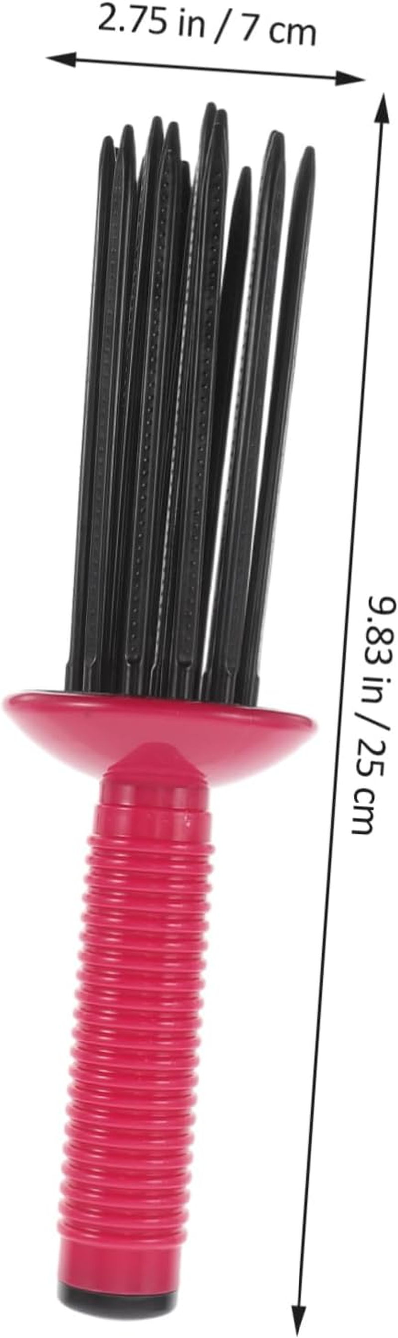 Generic Hair Tool Set for Curly Hair Curling Comb Roller Comb for round Curls Hair Bun Maker Styling image number 6