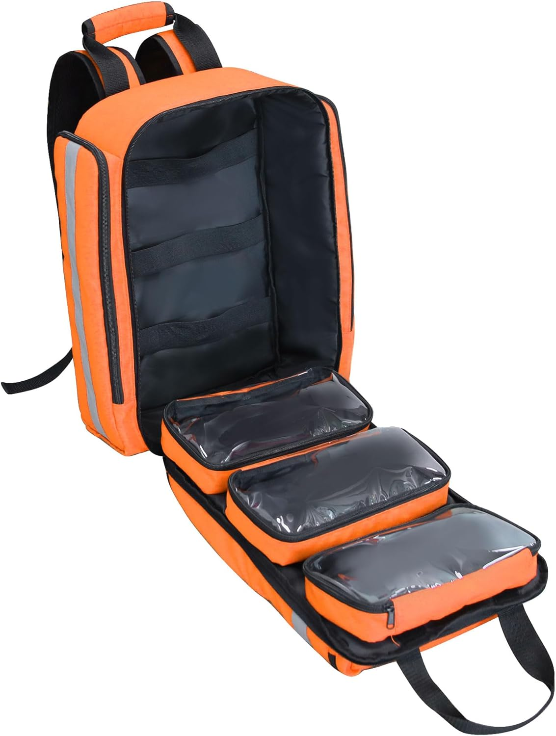 First Aid Backpack,Emergency Medical Backpack Empty image number 2