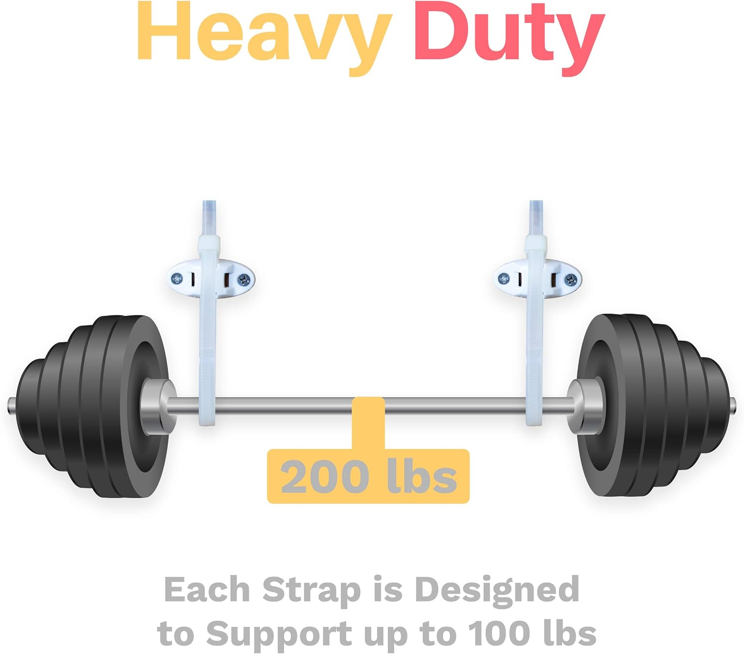 12-Pack Heavy-Duty Anti-Tip Furniture Straps - Inaya - Home Furniture Wall Anchors for Baby Proofing Dressers, Cabinets, Closets, Bookshelves and Tvs - Child Safety Earthquake Secure Mount Anchors image number 2