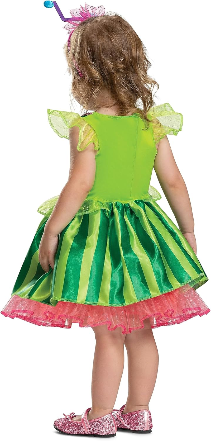 Disguise Cocomelon Dress, Official Cocomelon Costume Tutu Dress, Toddler Size (2T) image number 4