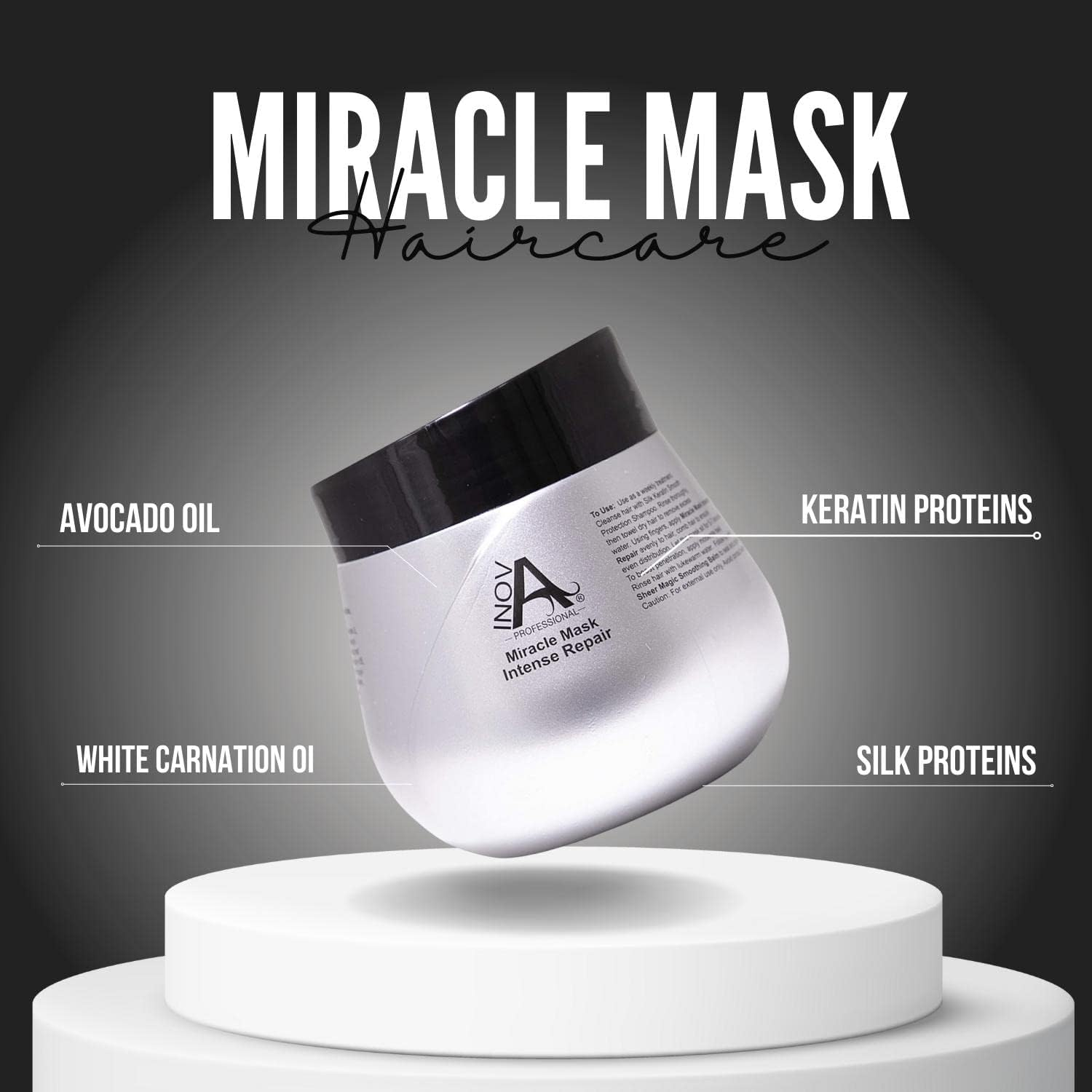 Inova Professional Intense Repair - the Miracle Mask - Deep Conditioning Mask 500Ml 17