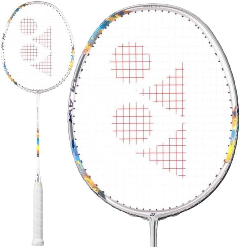Yonex Nanoflare 700 Play Badminton Racket Racquet Strung - Silver / Sky Blue image number 3
