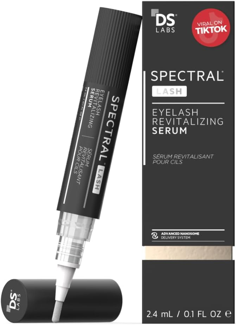 DS Labs Spectral.Lash Eyelash Conditioning Serum - Supports Longer, Fuller, Thicker, Looking Lashes, Safe for Lash Extensions, Oil-Free, Paraben & Sulfate Free, Cruelty Free image number 1