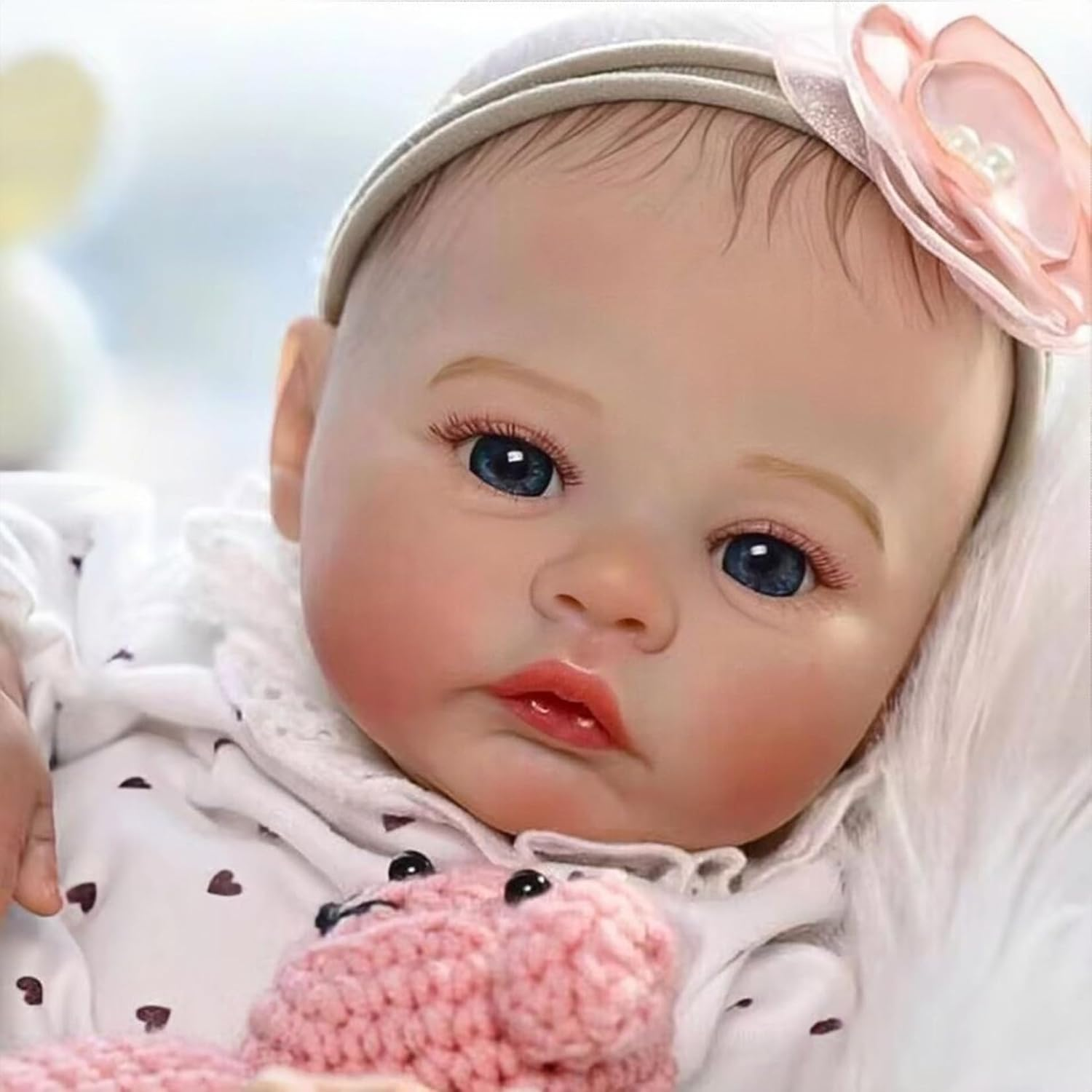 Lifelike Reborn Baby Dolls 19 Inch Full Silicone Baby Doll Real Looking Babies Realistic Newborn Baby Reborn Doll Life for Children image number 5
