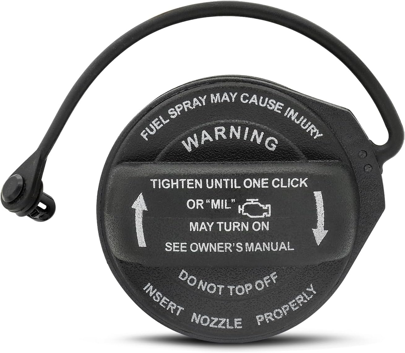 Gas Cap, Fuel Cap Fit for Porsche Cayenne Base Sport & GTS & Turbo S & Platinum Edition, 2011 2012 2013 2014 2015 2016 2017 2018 Porsche Cayenne Gas Cap Tether,Replace 95820124131 Fuel Tank Filler Cap image number 3