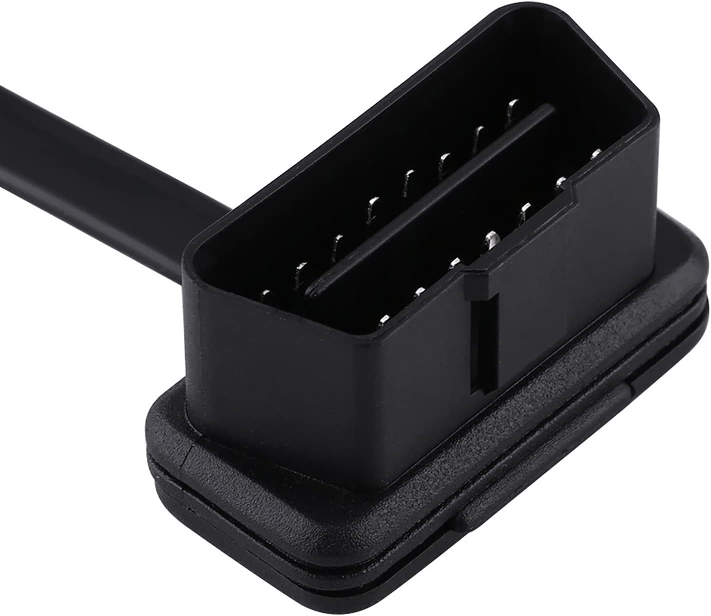 OBD2 Extension Cable, 16-Pin Male to Female Diagnostic Adapter for Vehicles, Flexible, 30Cm 60Cm 100Cm, Black image number 4