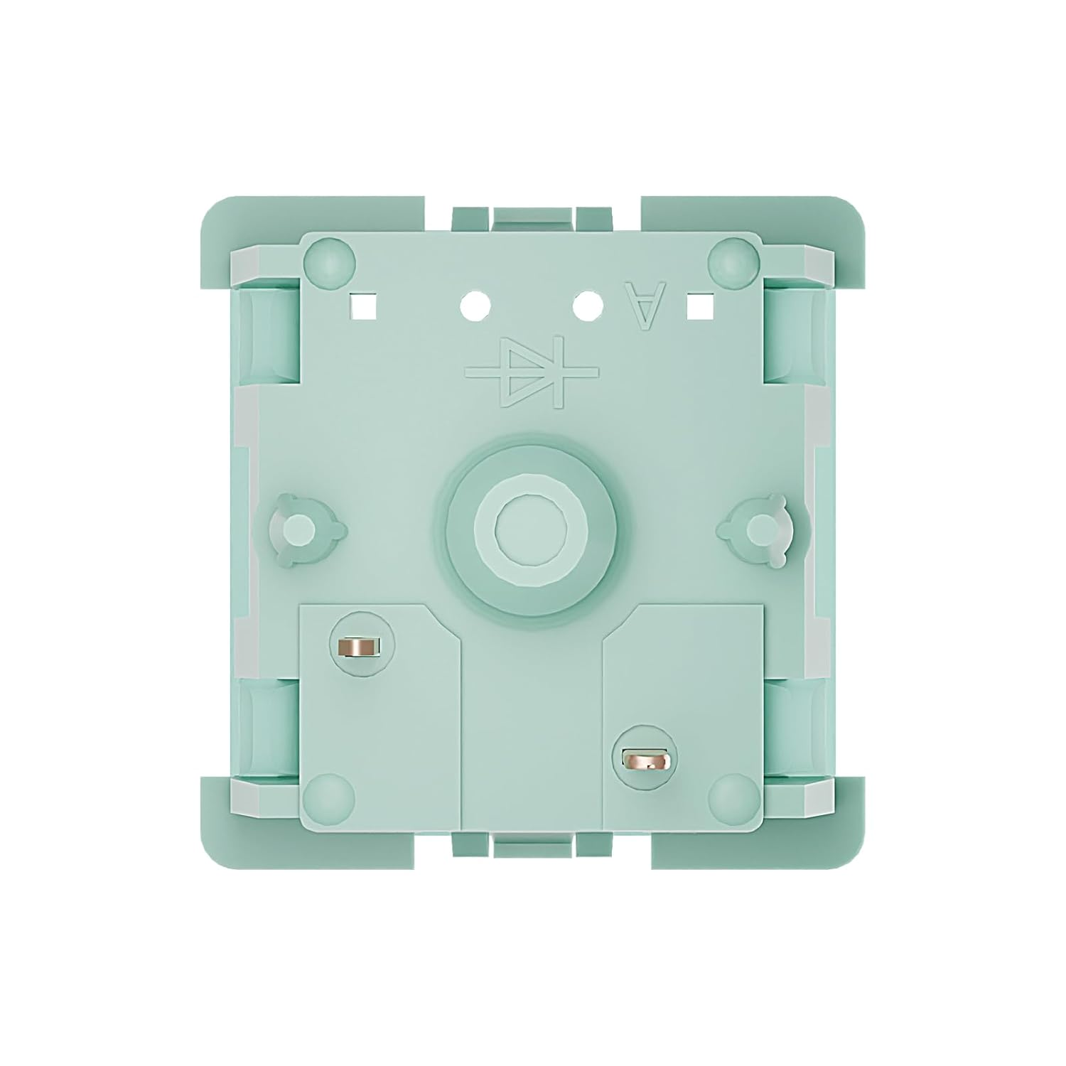 Gateron Mint Switches for Gaming Mechanical Keyboard,5 Pin 55Gf Dual-Stage Spring Pre-Lubed Linear Switches for Gaming and Office(Plugin,45Pcs)