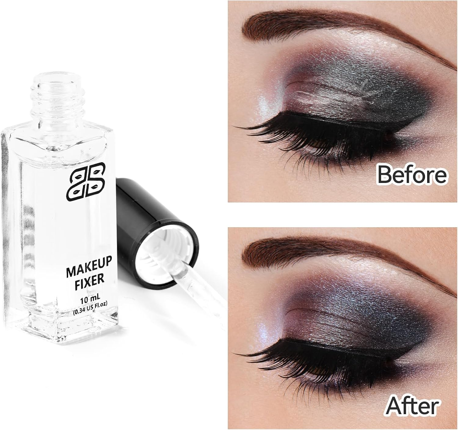 Makeup Fixer Mixing Liquid Cosmetics Eyeshadow Sealant Prolong Makeup Pigment Durability 10Ml/0.33 US FL OZ image number 4