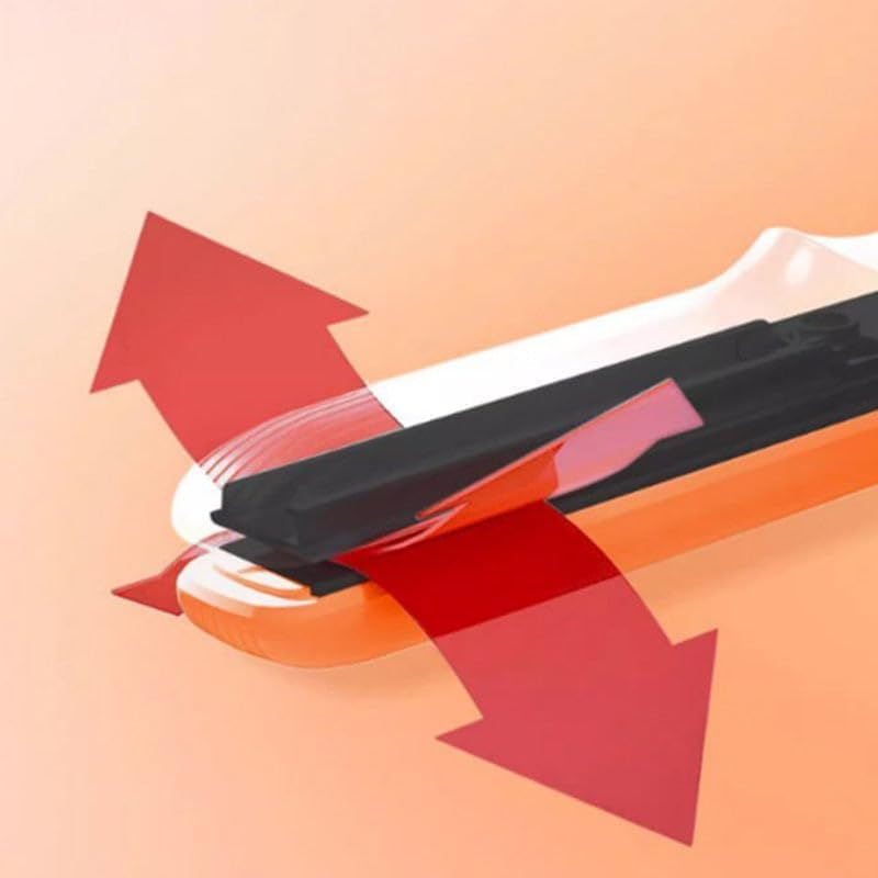 Gadgetcab Curling Iron, Gadgetcab Mini Curling Iron, Gadget Cab Mini Hair Curler, 2-In-1 Mini Curling Wand & Flat Iron Hair Straightener, Portable Ceramic Curling Iron for Short Hair (Purple) - Purple image number 5