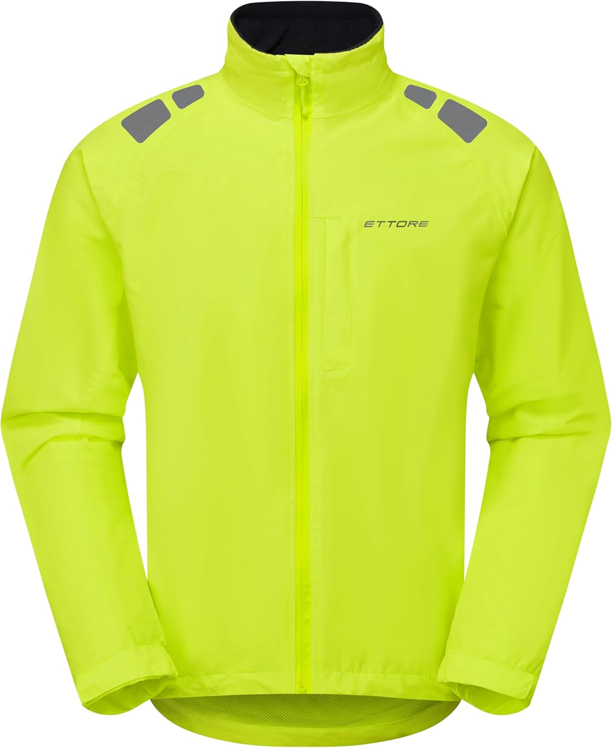 Ettore Mens Cycling Jacket Waterproof Breathable High Visibility - Night Eagle Evo image number 2