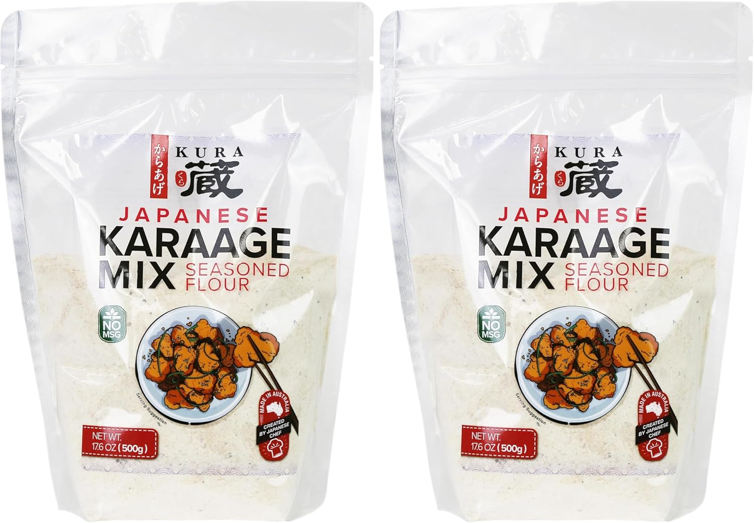 Kura Japanese Karaage Seasoned Flour Mix, 500 G