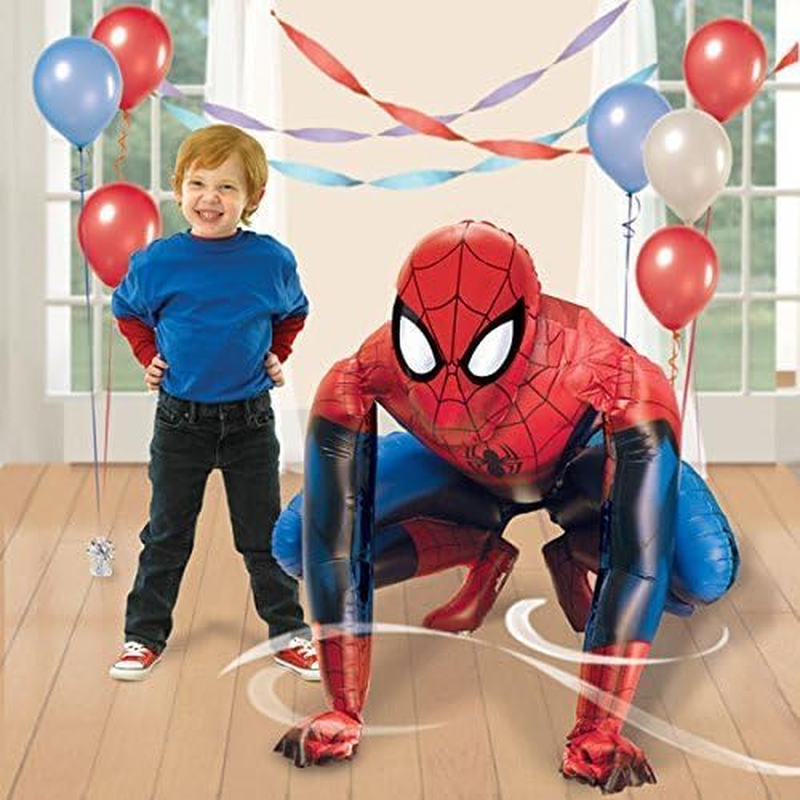 Marvels Spiderman Birthday Party Balloon 36 Inches Foil Balloon Air Walker by Disney