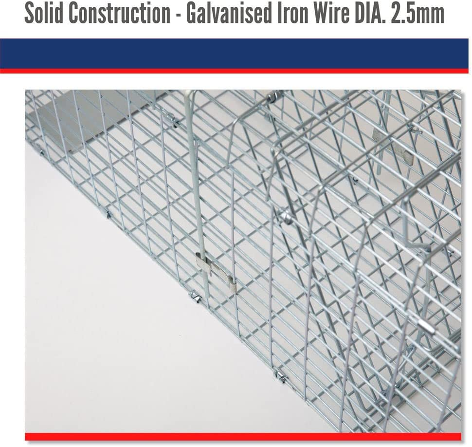 Extra Large Humane Animal Cage Trap Live Catch Possum Rabbit Cat Rat Fox Koala image number 6