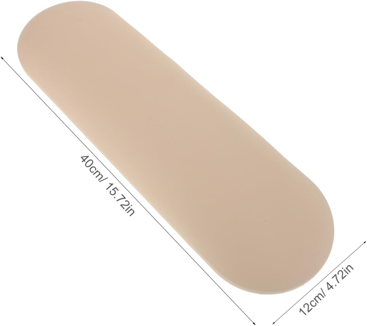 Manicure Hand Rest Cushion Milk Tea Color Nail Art Pillow for Comfortable Arm Support Easy to Clean Design for Salon Home Use for Nail Technicians and DIY Enthusiasts image number 5