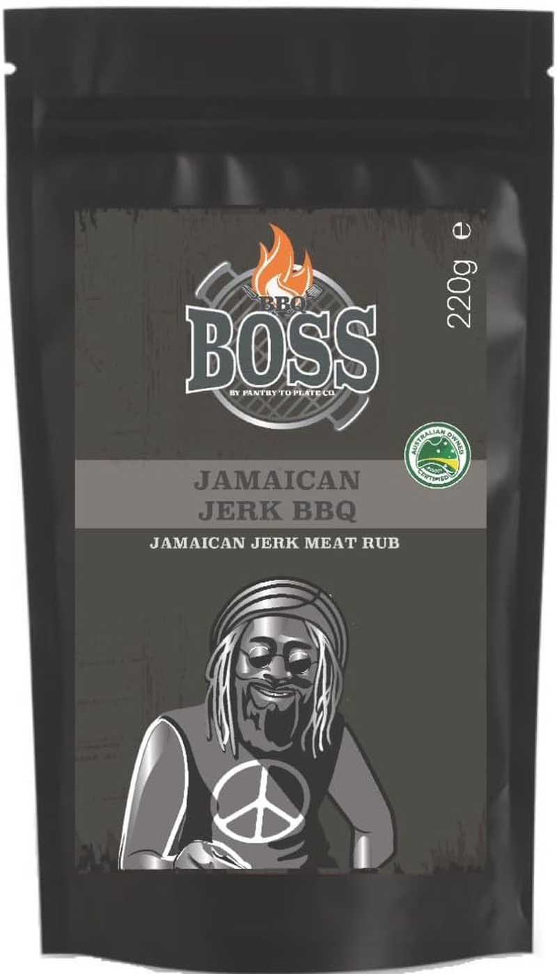 BBQ BOSS Jamaican Jerk Meat Rub Pouch