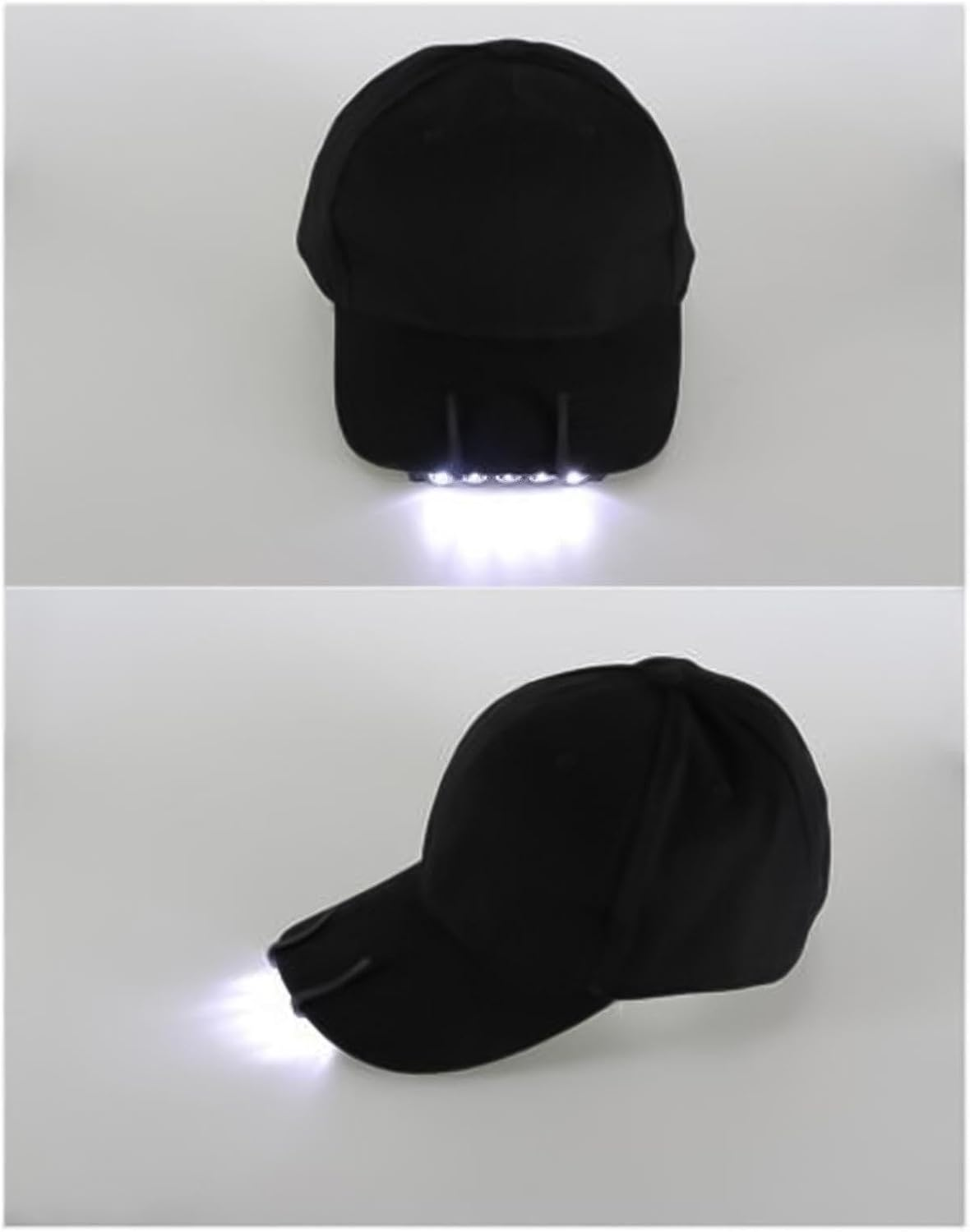 Led Hat Clip Light, Hat Brim Led Lamp, Cap Light with 5 Leds, Bright Hat Clip-On Lamp Headlamp Waterproof Ultra Bright Adjustable Hands-Free Equipment Hat Brim Headlamp Use for Hiking Camping image number 1