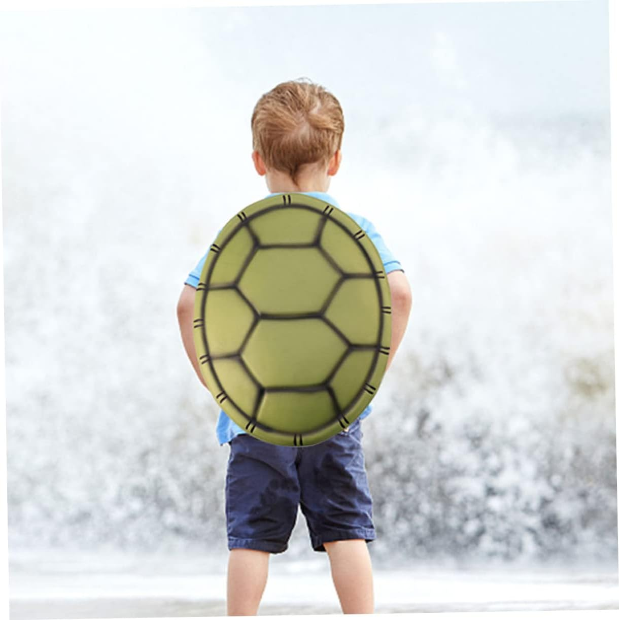 TOYANDONA Turtle Shell Prop 4Pcs Halloween Costume EVA Turtle Shell, Halloween Cosplay Costume Party Accessory, Halloween Dress up Costume Accessories image number 3