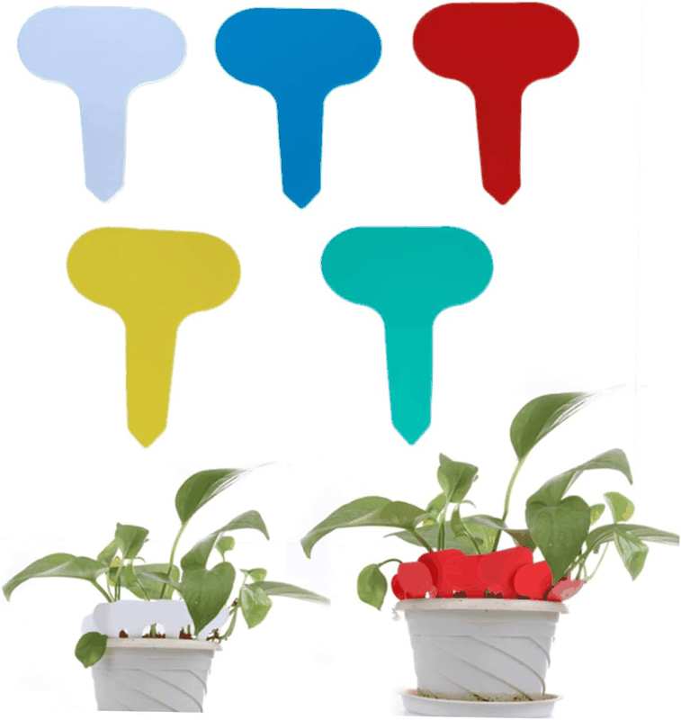 Yardwe 200Pcs Plant Label Sticks Plastic Gardening Inserted Card Plant Marker Flower Label for Garden Decoration Outdoor Use