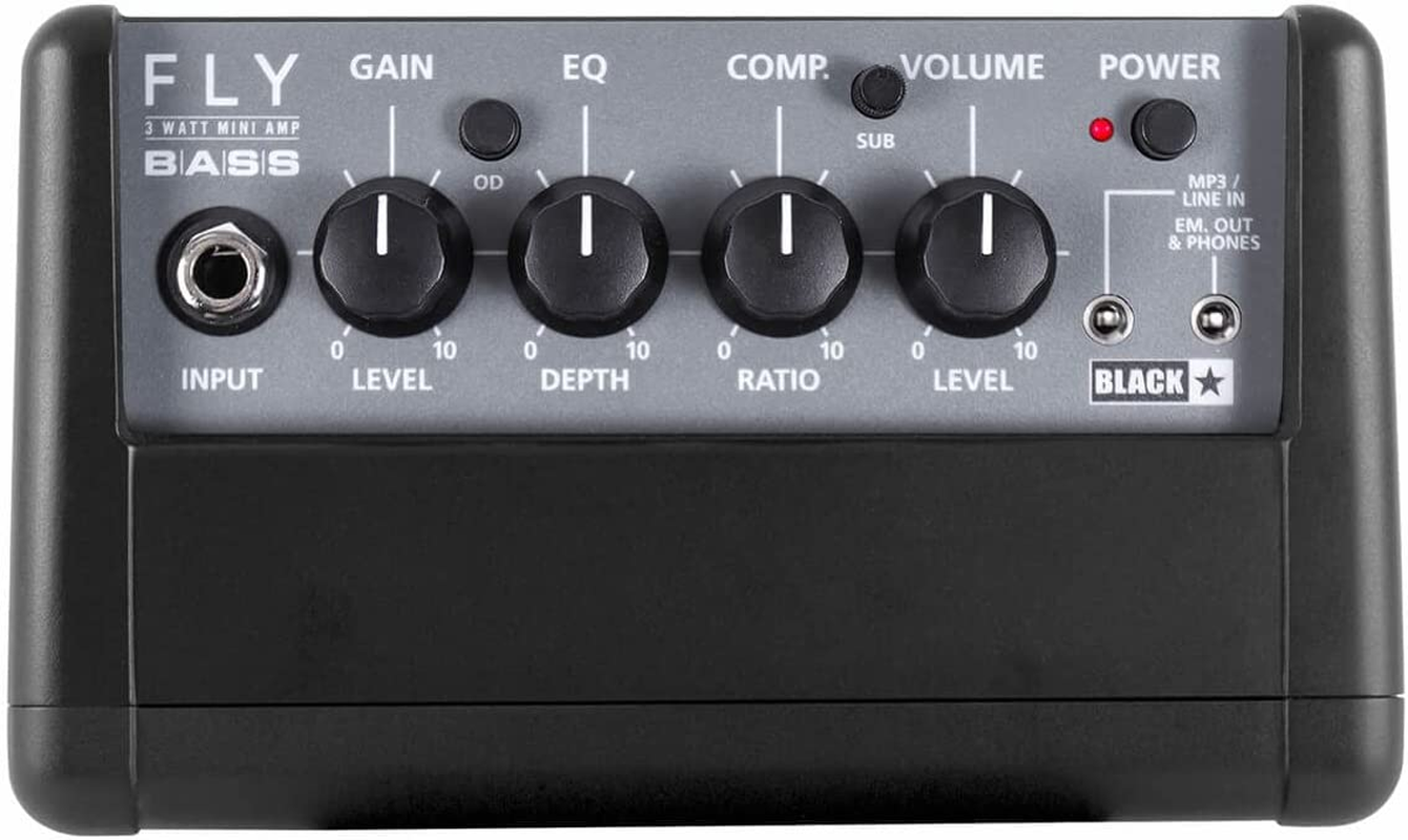 Blackstar FLY-3BASS Fly-3 Bass Portable Battery Powered Bass Amplifier image number 2