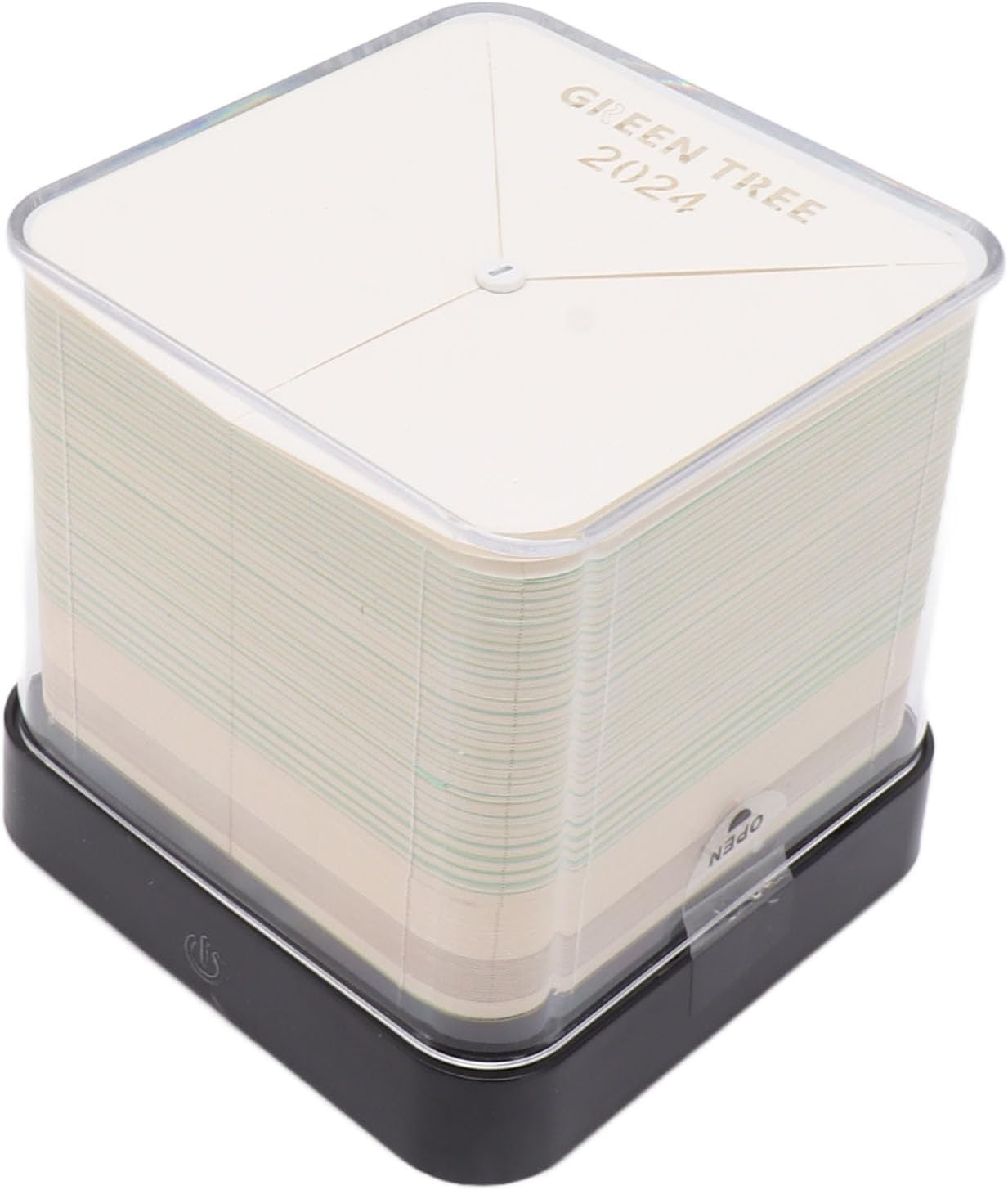 Time Piece Calendar 2024, 3D Memo Pad, Tree House Desk Calendar with Light, DIY Sticky Notes Paper Carving Art Convenience Post Notes Notepad, 3D Art Calendar, Creative Gift image number 1