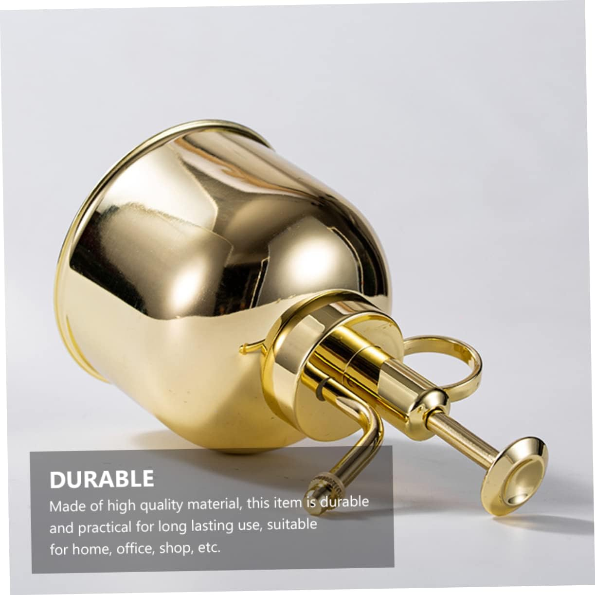 Yardenfun Retro Sprinkler Kettle Vintage Plant Spritzer for Succulent Care Stainless Watering Bottle Pump Function for Indoor Small Plant Watering