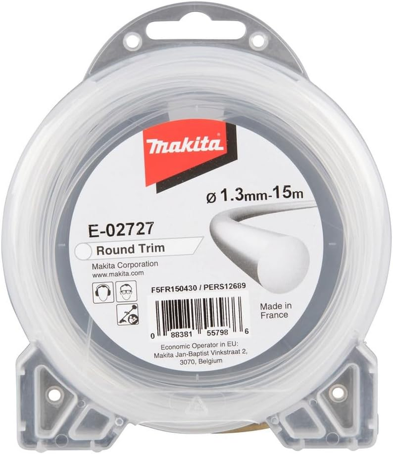 Makita round Trim Line, Grey, 1.3 Mm X 15 M