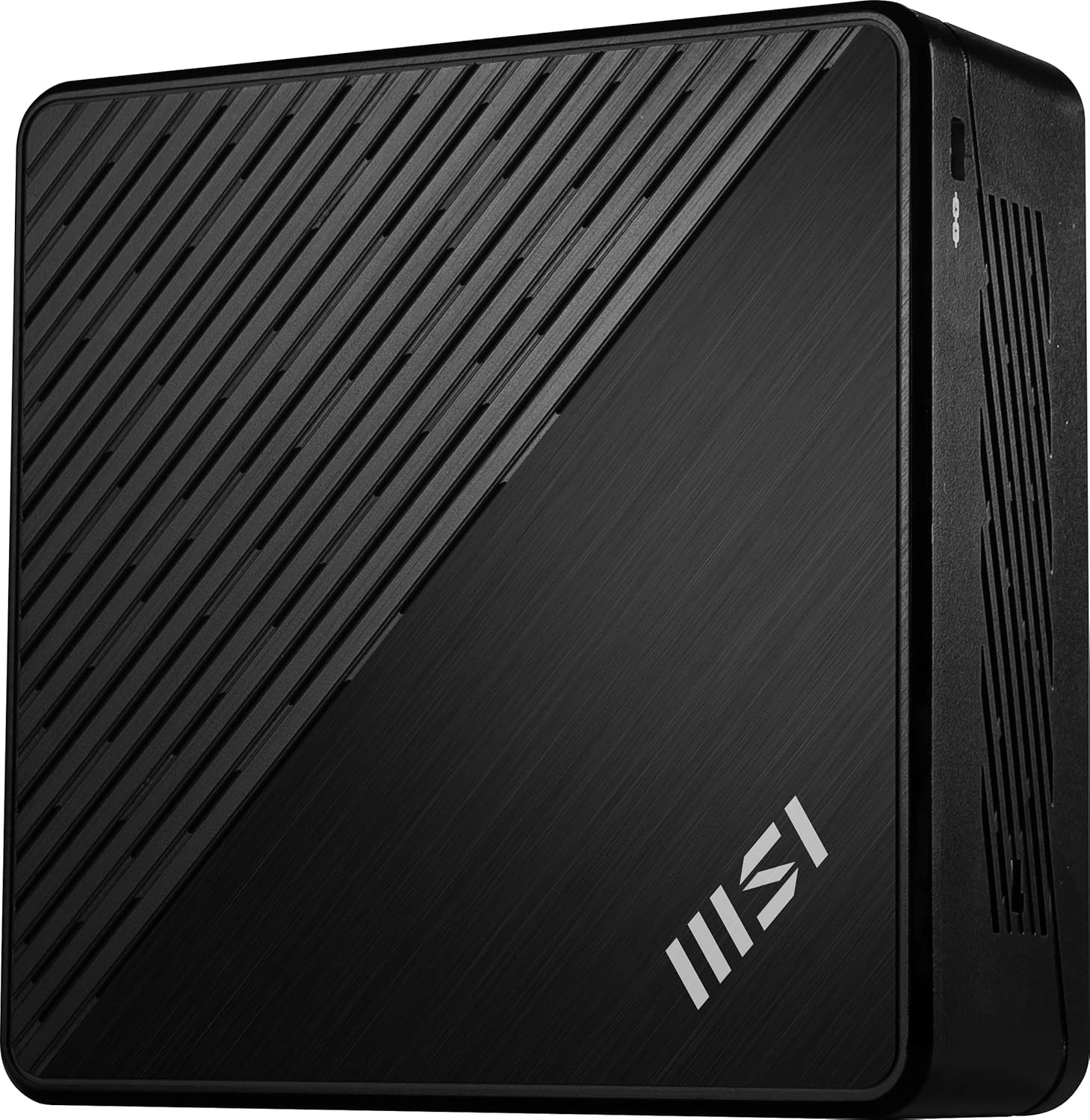 MSI Cubi 5 12M-026AU Business NUC Mini PC, Intel Core I7-1255U, 32GB RAM, 1TB M.2 SSD, Win11Pro, HDMI&DP, Wifi6E BT 5.2, 2Xlan, Thunderbolt4, Switch Cable, VESA, Black, 3 Year Warranty image number 2