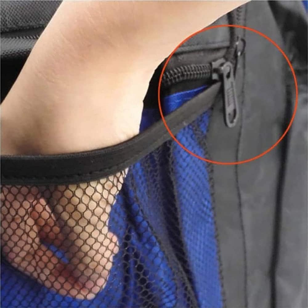 AIMALL Waterproof Bike Pannier Bag - 12.4"X10.2"X6.3" 840D Oxford Rear Rack Cycling Bag with Reflective Straps, Universal Fit for Bicycle Commuting/Touring image number 1