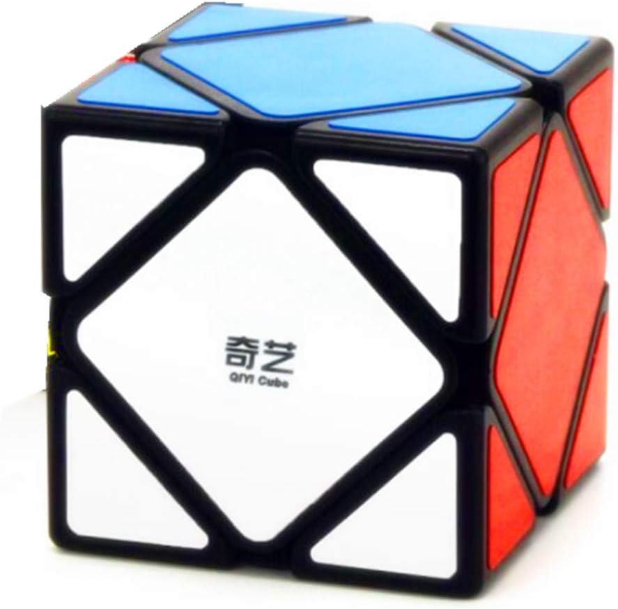 Cuberspeed Qiyi Skewb Black Speed Cube Mo Fang Ge Qicheng Skewb Black Magic Cube image number 2