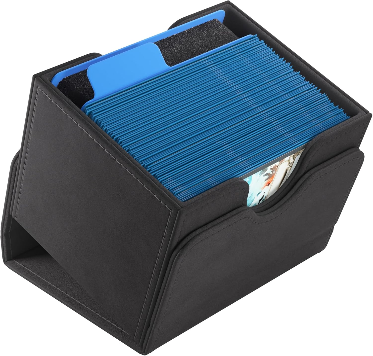 Gamegenic Sideloading Sizemorph Divider for Deck Boxes, Blue - Green image number 3